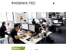 Tablet Screenshot of phoenix-tec.com